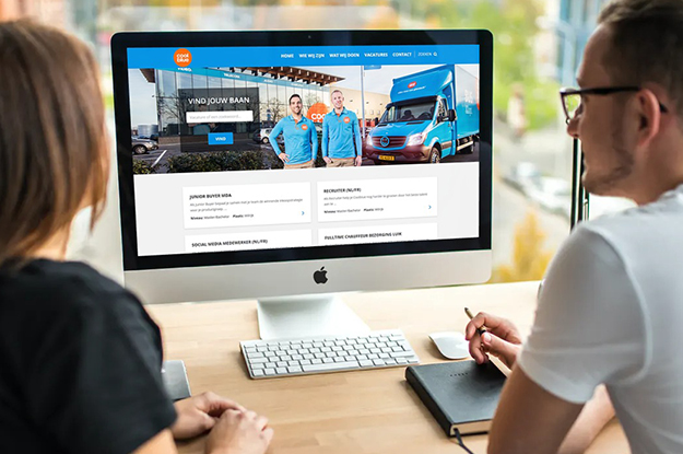 Werken bij website